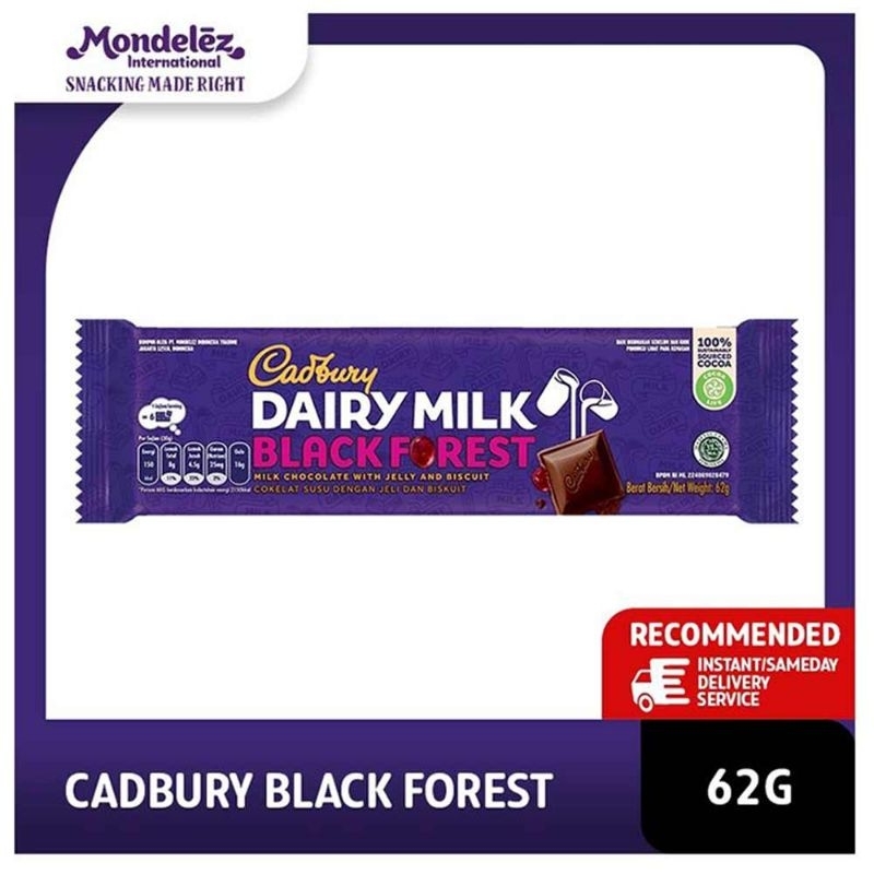 

Cadbury Coklat Black Forest 62G