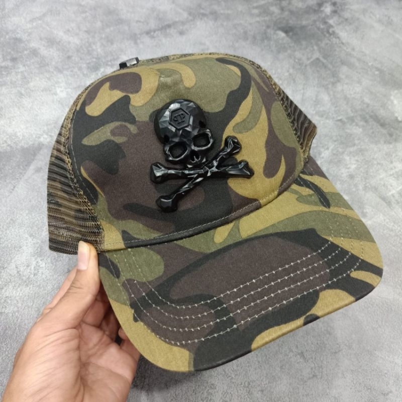 Topi Baseball Philip Plein Army Super Premium Quality