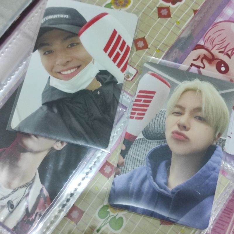 Photocard PC POB Konbat 2023 Jinan June Jinhwan Junhoe iKON Lightstick