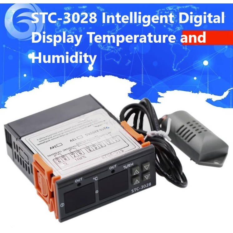 Thermostat STC-3028 Controller Temperature and Humidity (3028)