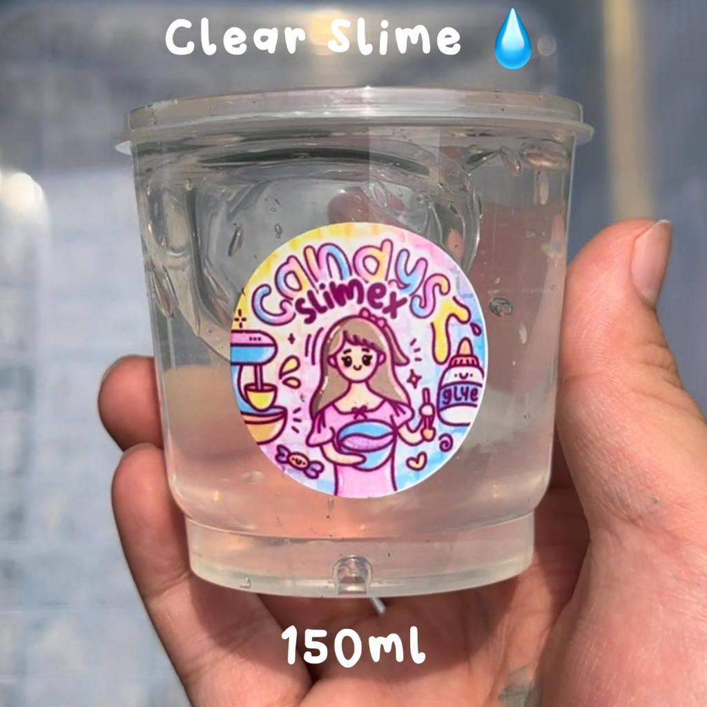 CLEAR SLIME SLIME BENING SLIME KIT SLIME MURAH SLIME ACTIVATOR