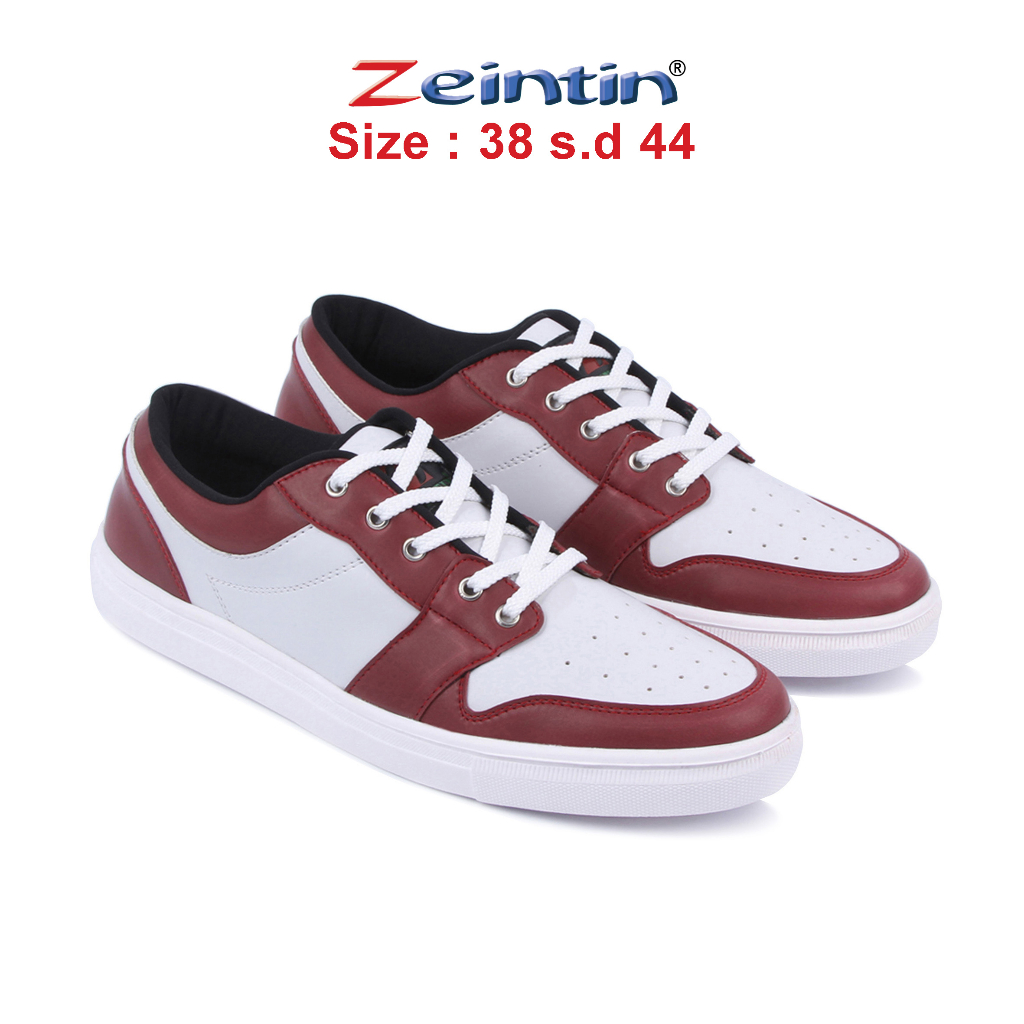 Zeintin - Sepatu Sneakers Sport Pria Elegan Kekinian Sepatu Sneakers Kasul Pria Model Terbaru Zeintin BJ