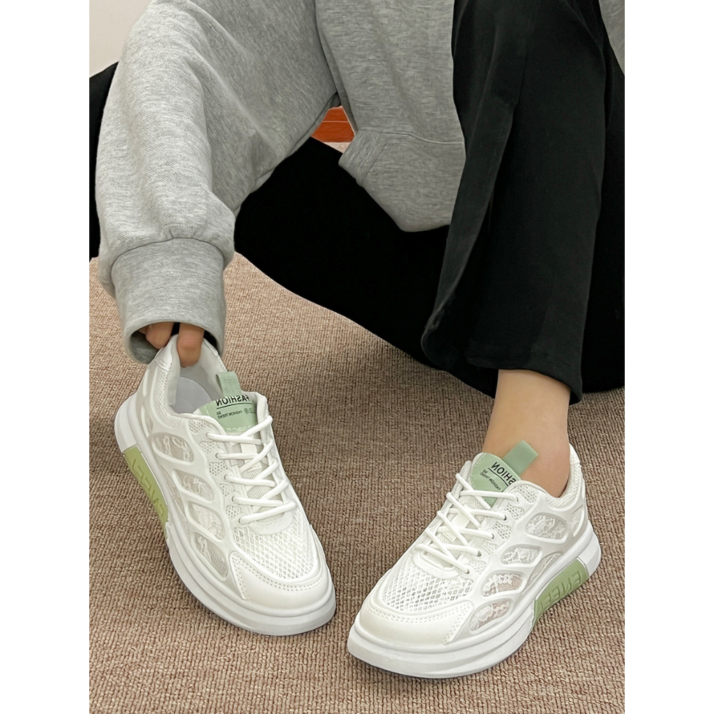 Sneakers Wanita Import HEREN Sport Women Shoes / Sepatu Wanita Korean Style Terbaru 2023