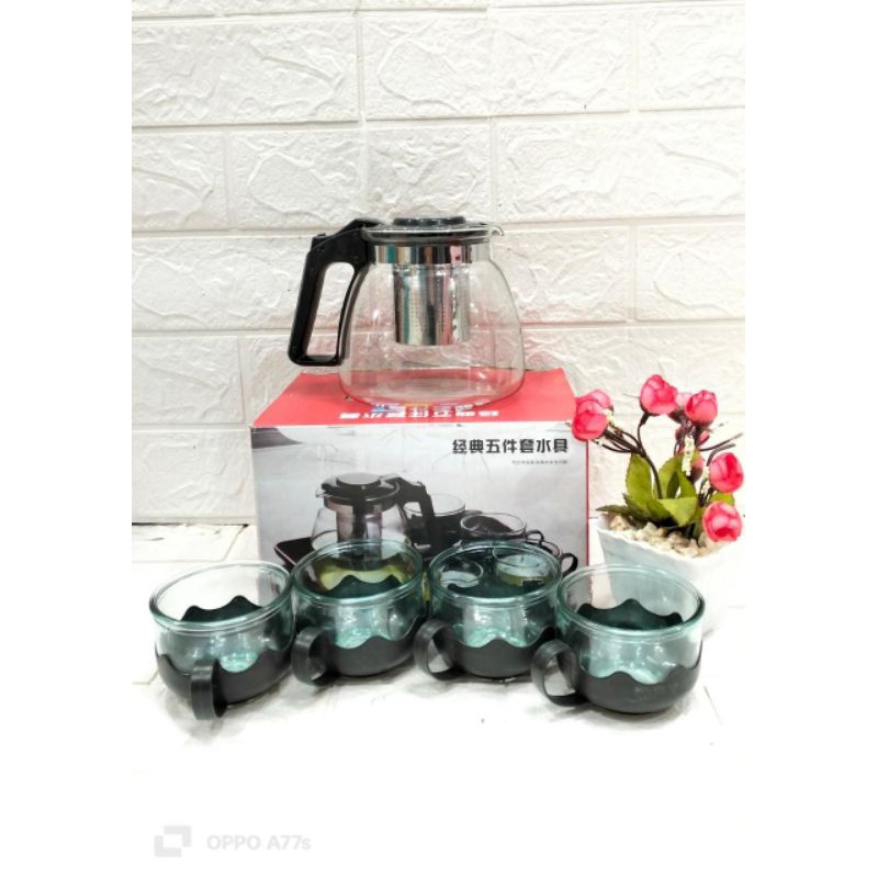 

Tea Pot Saringan 5 in 1