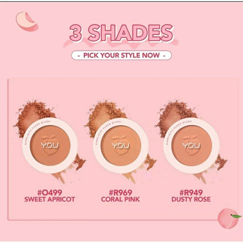 YOU The Simplicity Flush Blush - Blush On