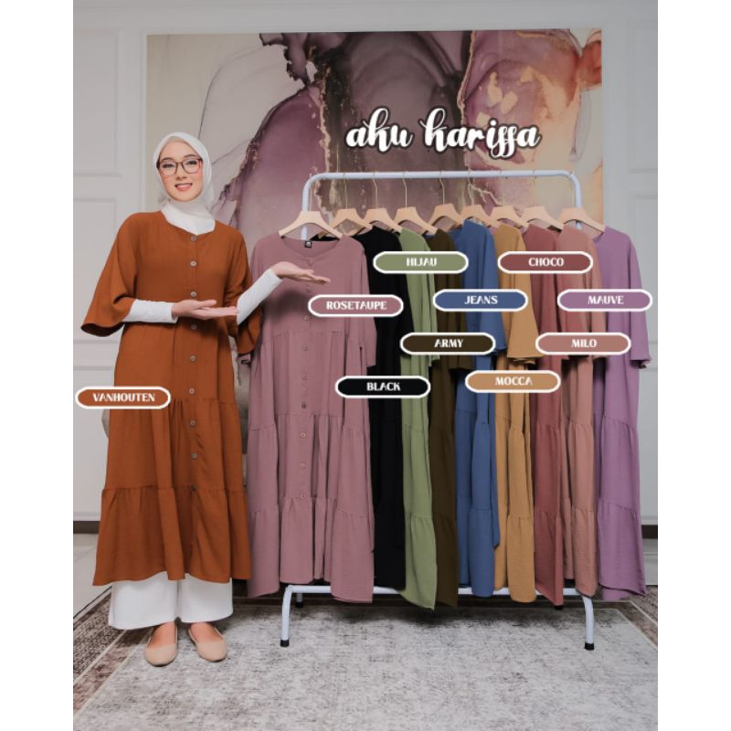 Alena Midi Dress Aku Karissa