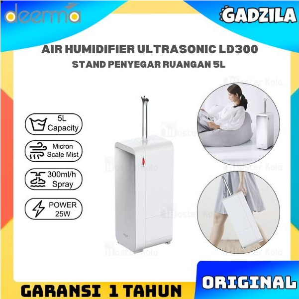 Deerma LD300 Air Humidifier Stand Ultrasonic Pelembab Udara Ruangan 5L