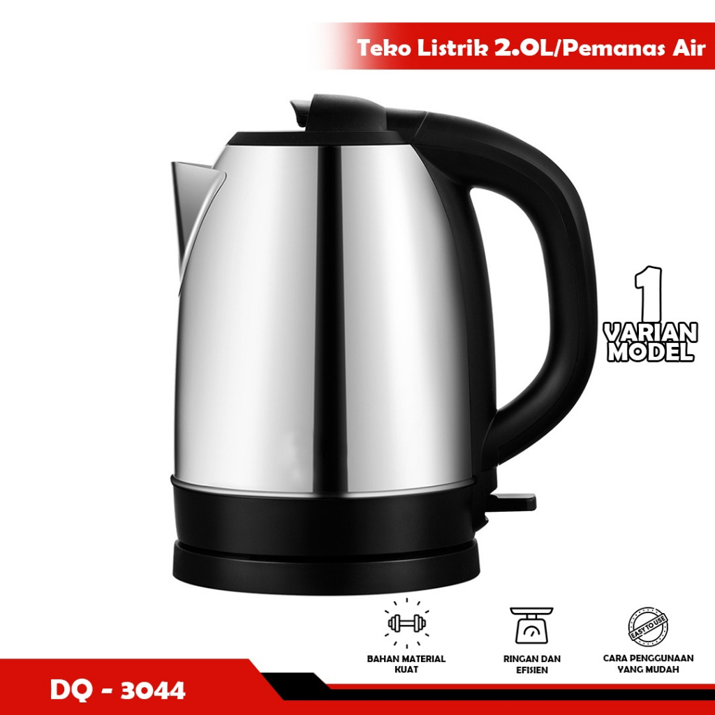 Teko Listrik  Pemanas Air / Kettle Pemanas Air 2 L / TEKO LISTRIK 2.3L SOSOYO