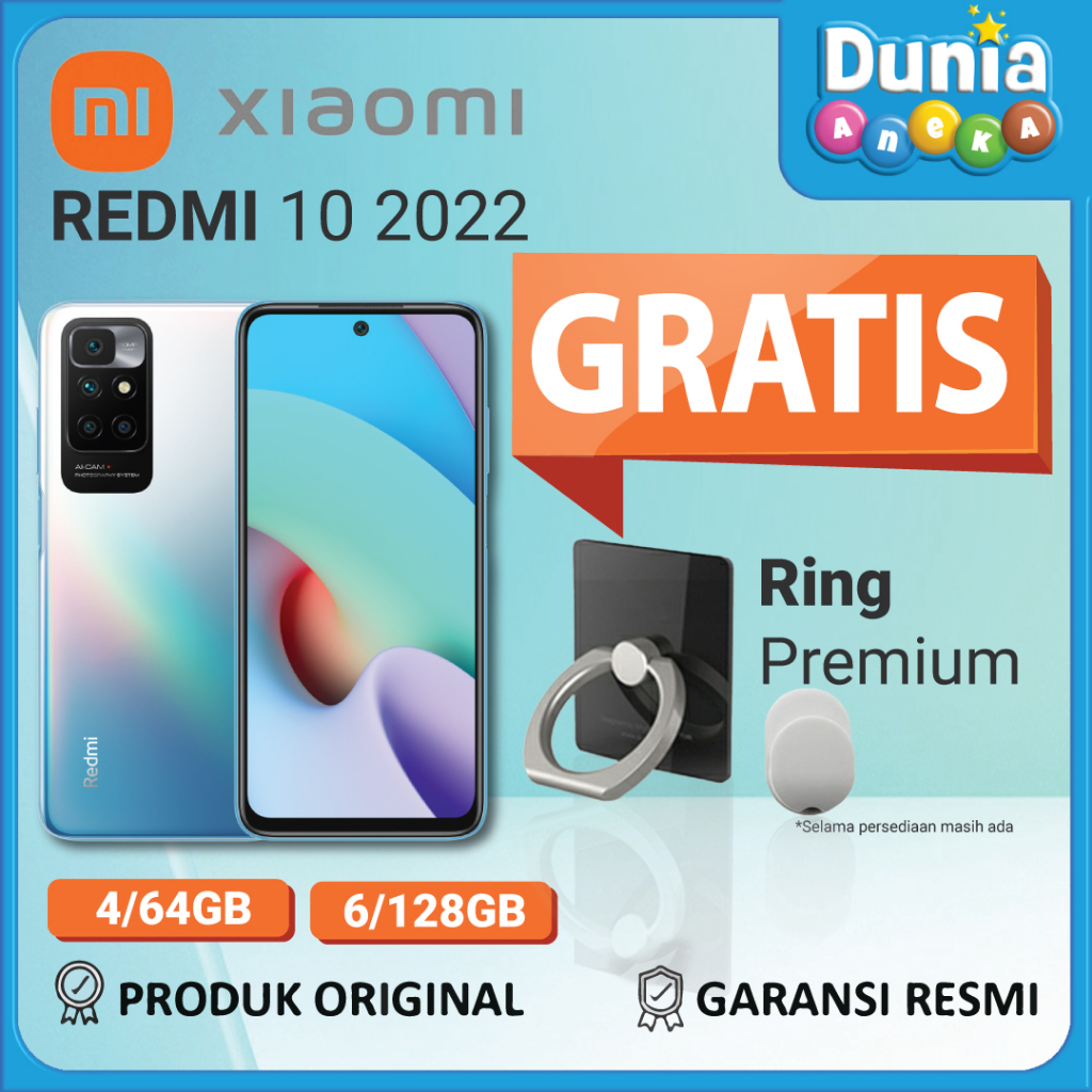 XIAOMI REDMI 10 2022  - GARANSI RESMI XIAOMI ORIGINAL