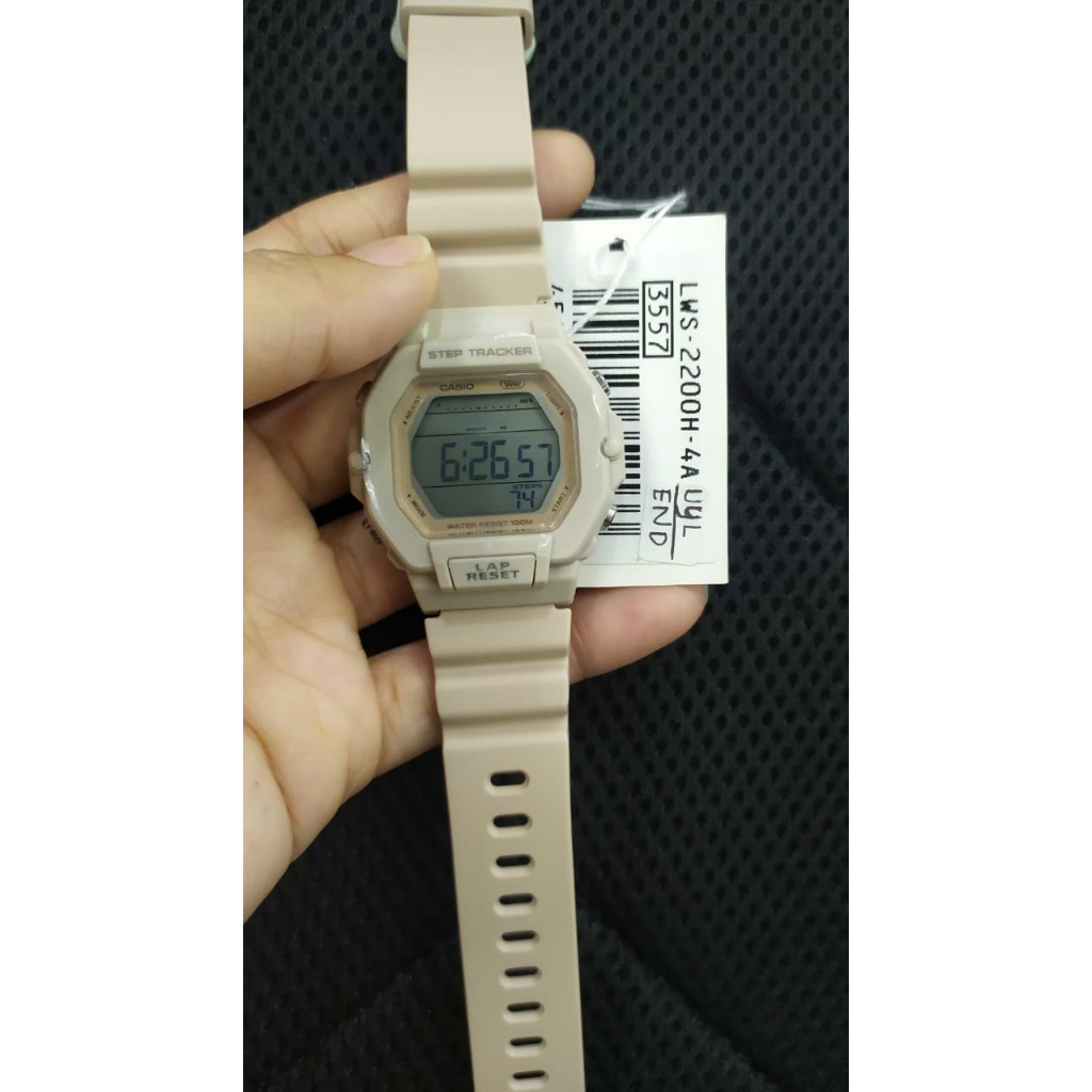 Jam Tangan Casio LWS-2200H-4AVDF Original