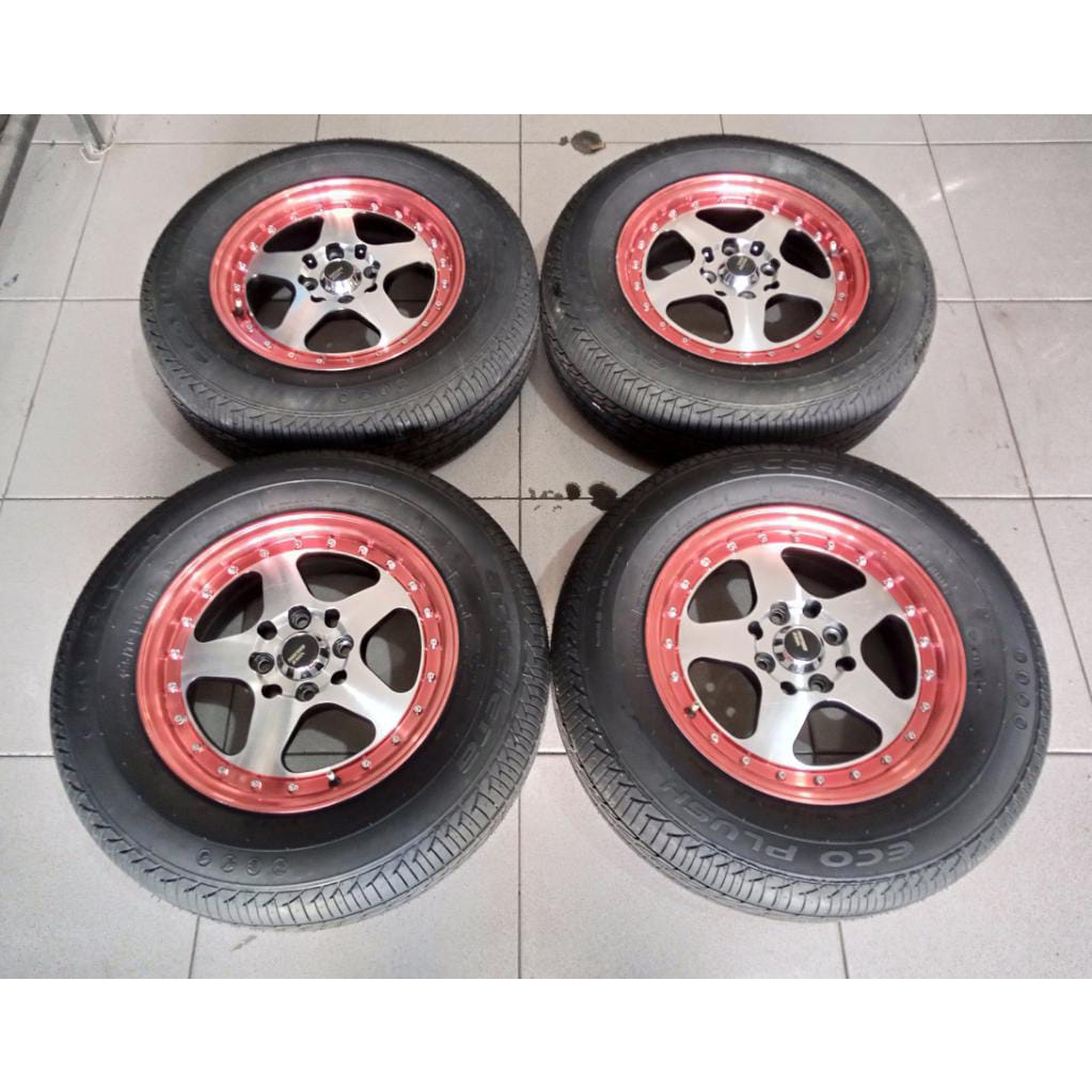 Velg Mobil Bekas Avanza Xenia Like New Ring 14 Rays Ban 195 70 R14 Accelera