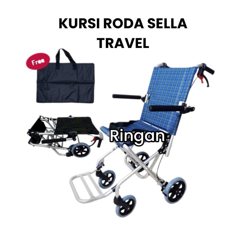 Kursi Roda Travelling Sellaco Kursi Roda Lipat 903lb