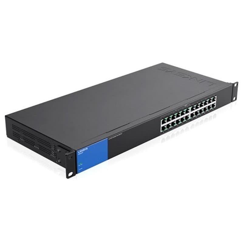 Linksys Switch 24-Port Business Desktop Gigabit PoE+ Switch LGS124P-AP