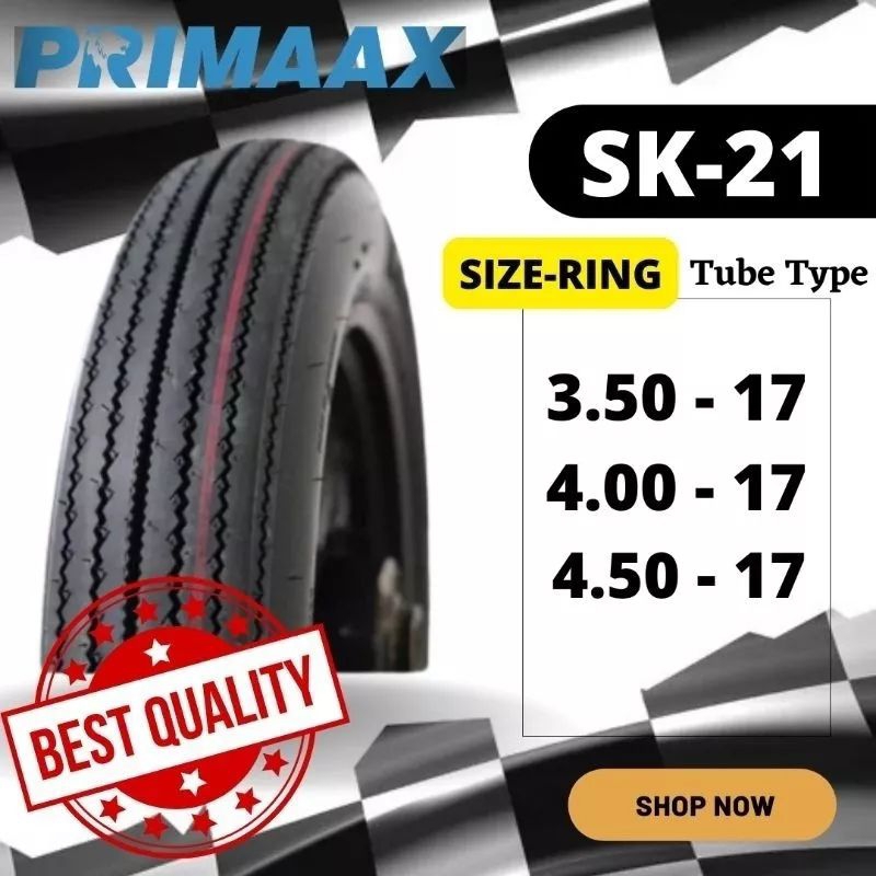 Ban Luar Classic Primax Sk21 ukuran 3.50-17 & 4.50-17