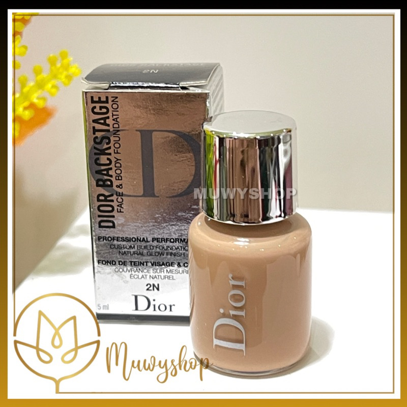 Dior Forever / Forever SkinGlow Foundation tube 2.7ml 5ml 24H no transfer high perfection foundation