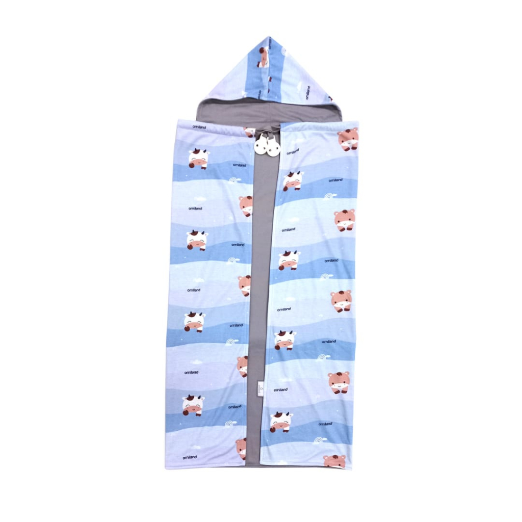 Blanket On the Go Blanket Omiland Selimut Bayi Multi Fungsi Arevyonlineshop