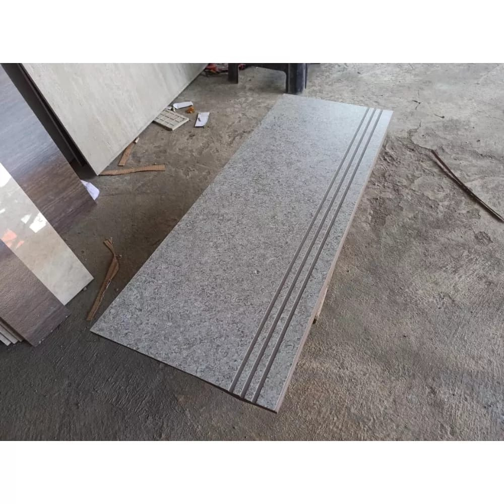 Stepnosing Granit Tangga motif MATT KASAR BELGIUM GREY 30x60,20x60