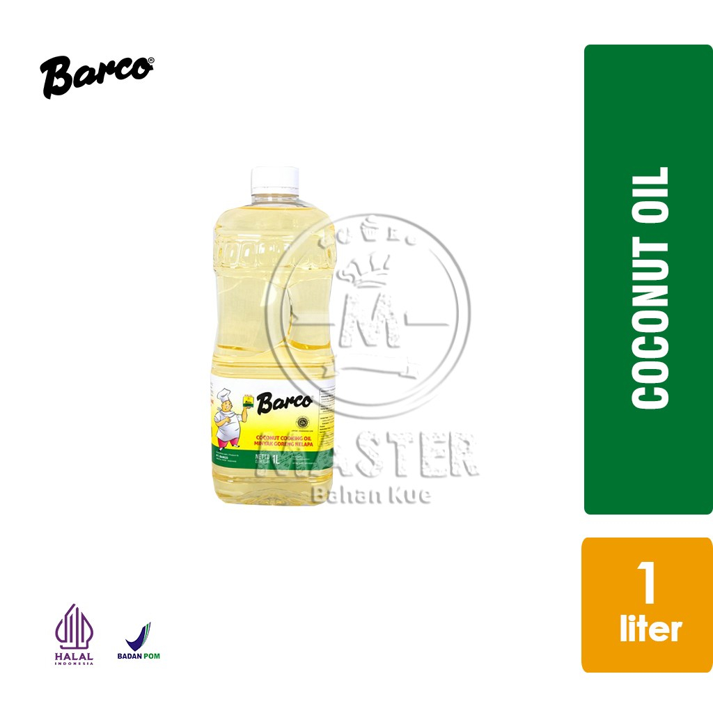 

Minyak Goreng Kelapa BARCO Coconut Cooking Oil [Botol 1 Liter]