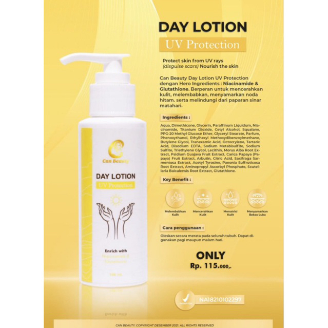 CAN BEAUTY BODY LOTION❤️NATH BEAUTY