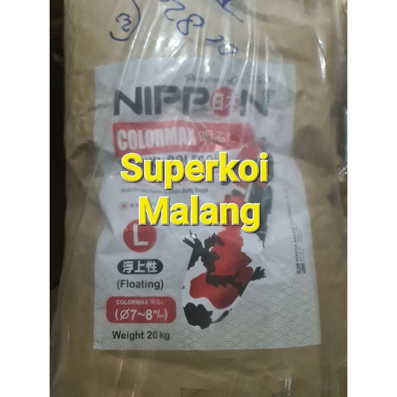 Nippon Colormax 20Kg Color Pakan Ikan Nipon Color Max Warna 20 Kg