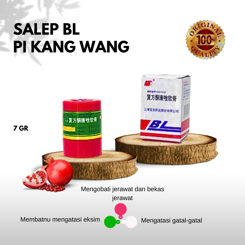 Salep Jerawat CREAM BL ORIGINAL 100% ASLI AMPUH - Eksim - Kudis Kurap - Panu  Kutu Air - Gatal