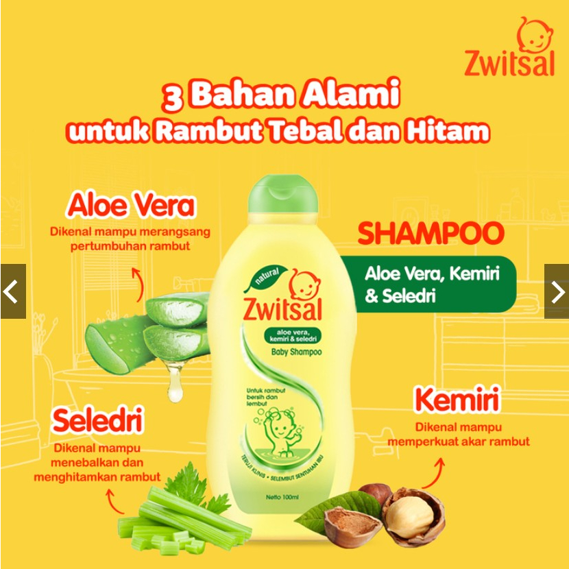 [BPOM] ZWITSAL Baby Hair Lotion 200 ml / Zwitsal Hair Lotion 200ml / Natural Aloevera AVKS / Minyak Rambut / MY MOM