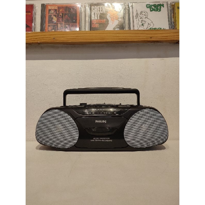Radio Tape PHILIPS / Boombox Mini Compo tapedeck walkman jadul