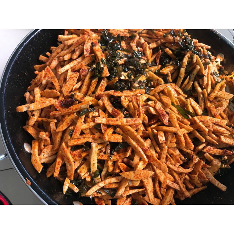 

Basreng pedas daun jeruk