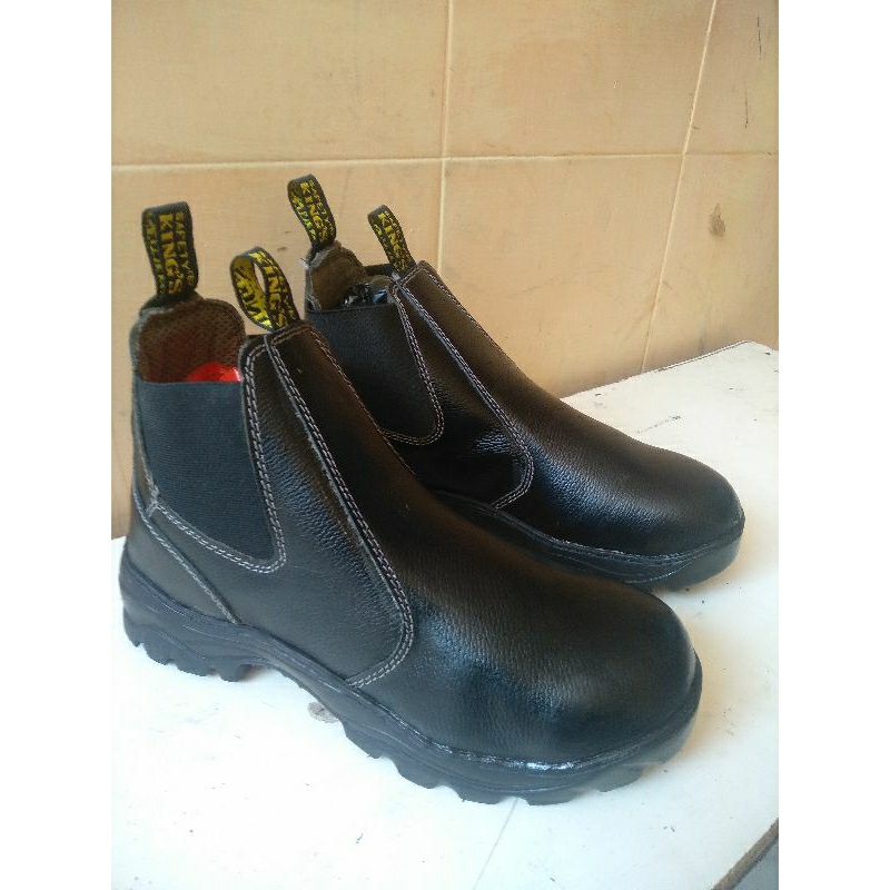 sepatu SAPETY Kings 3/4 karetsamping ujung besi