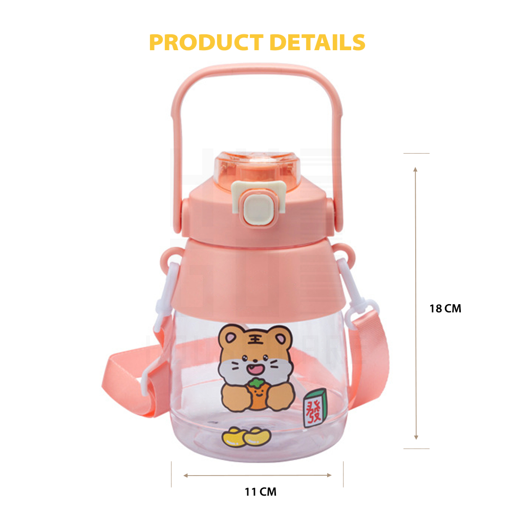 HUGO Botol Minum Anak Anti Bocor Botol Air Minum Premium Quality BPA FREE