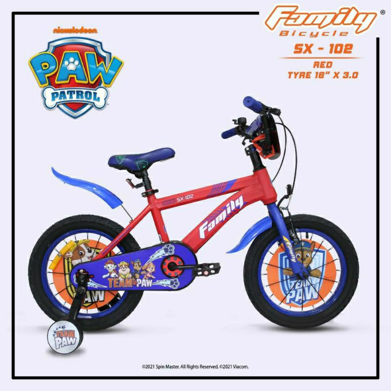 KRISNA JAYABIKE- SEPEDA ANAK FAMILY BMX 16 SX-102