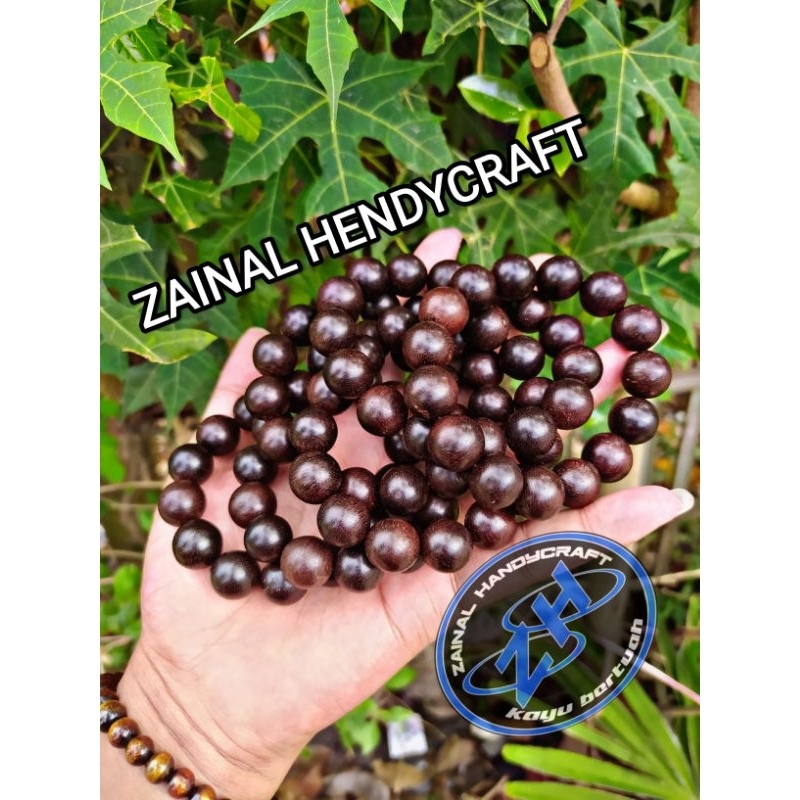 Gelang Pria Dari Kayu Galih Bidara Arab Original 14Mm