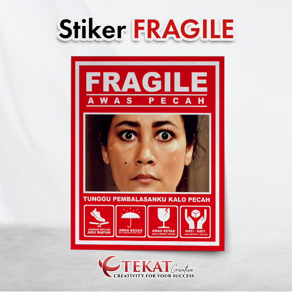 

() Setiker Awas Pecah Merah