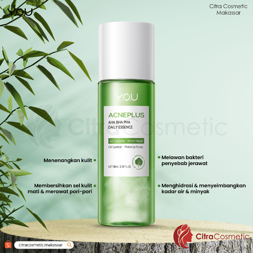 You Acne Plus AHA BHA PHA Daily Essence 80 Ml