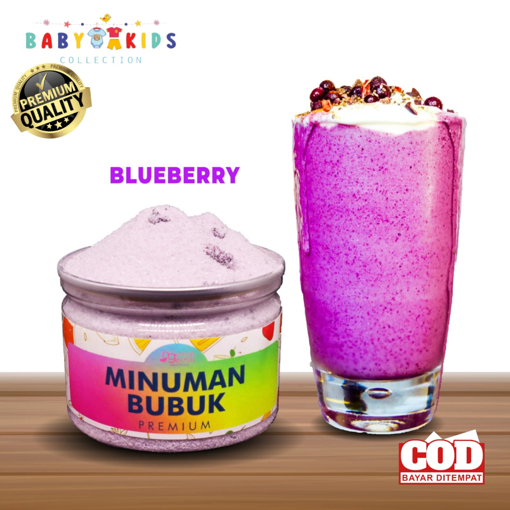 

Can Bubuk Minuman Blueberry Minuman Bubuk Blueberry Powder Kualitas Premium