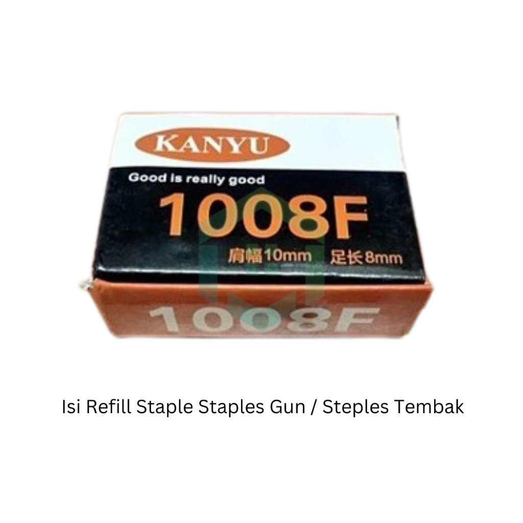 REFILL ISI ULANG METAL STREPLES / STAPLES GUN TEMBAK NO. 13 / 4-6-8
