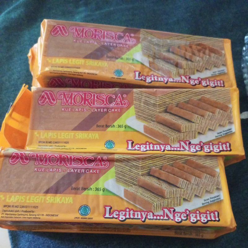 MORISCA lapis Legit Srikaya 365g