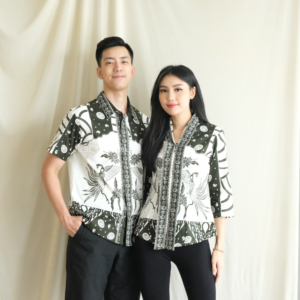 Suma Batik Set Available Couple - (Men Short-men long-adena-sarah-kiran-darcy-nadine-valda-glara-intan-jenna-amber)