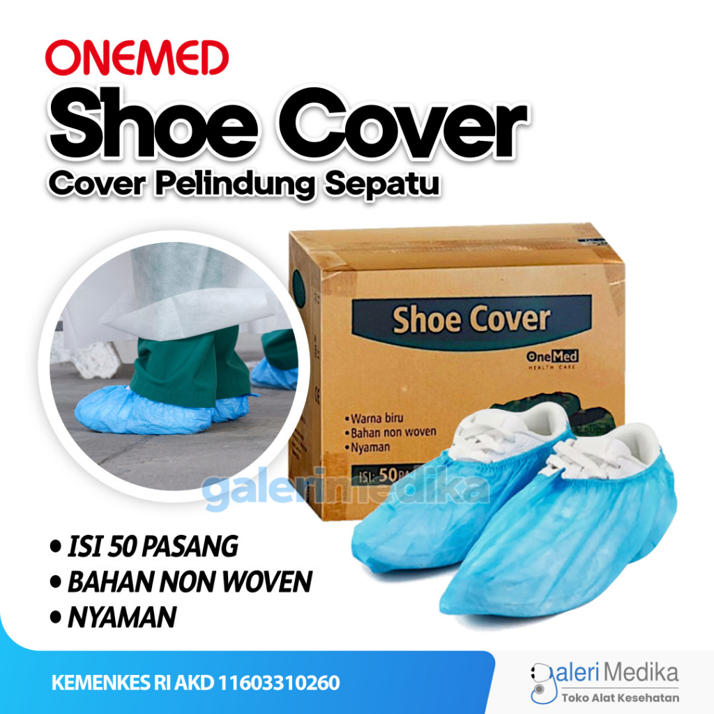 Cover Pelindung Sepatu Onemed Shoe Cover / Shoes Cover / Shoses Covers