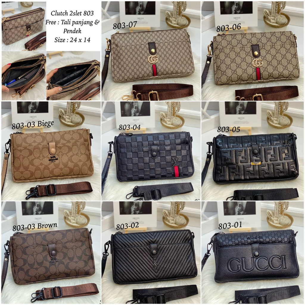 Clutch 2Sleting Kode 803