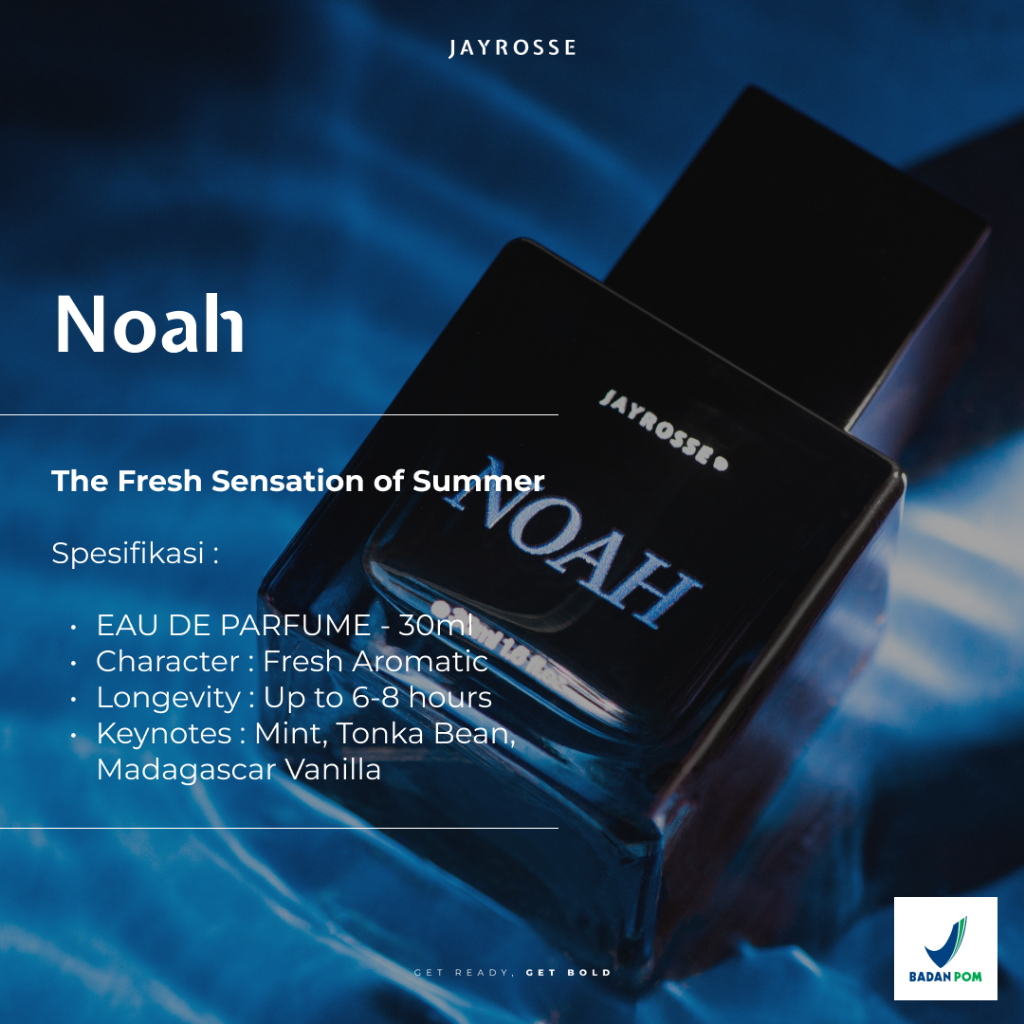 Jayrosse Perfume - NOAH 30ml | Parfum Pria