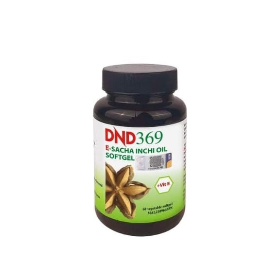 DND 369 E - SACHA INCHI OIL SOFTGEL OMEGA 369 + VITAMIN E