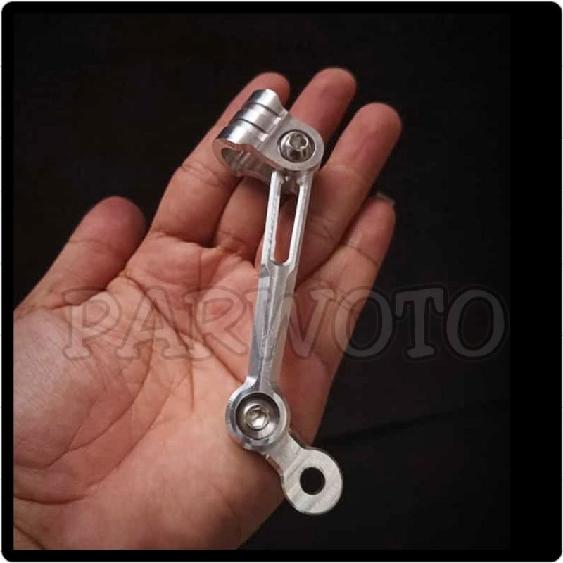 Bracket Braket Breket Klem Pegangan Selang Rem Depan Model Tiang Clamp Brake Hose Holder Shock Unive