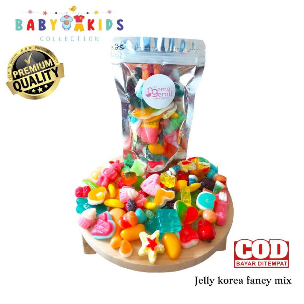 

Jelly Korea Fancy Mix Jelly Gummy Viral Mix Kualitas Premium