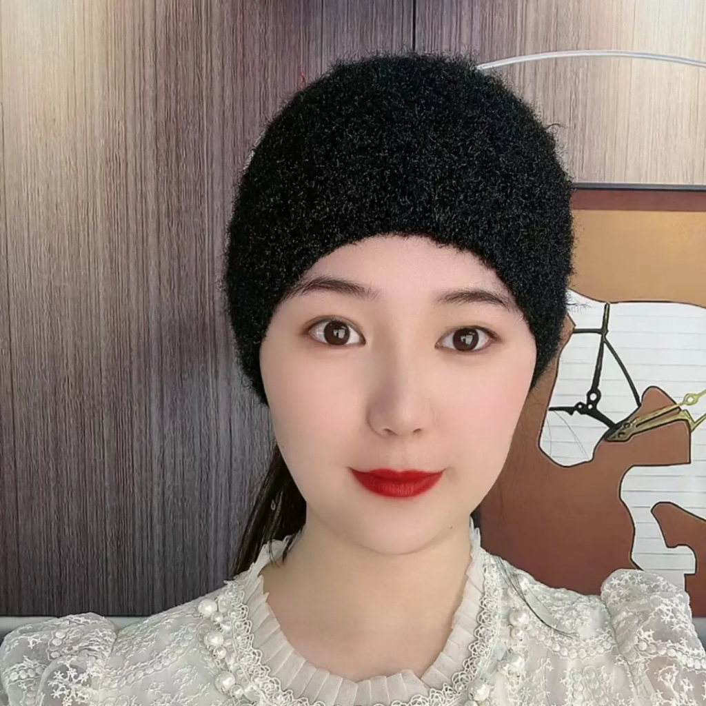 Bandana Korea Dewasa Fashion Warna Solid Hairband Import Sederhana Soft ​kapas Aksesoris  Premium  Wanita rajut Korean Style