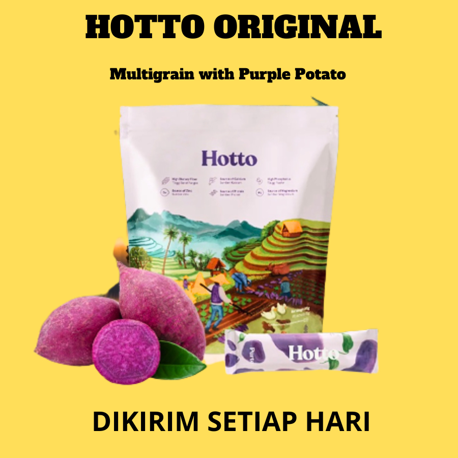 

HOTTO PURTO MULTIGRAIN 1 POUCH 16 SACHET HOTTOPURTO PURPLE POTATO HOTO SUPERFOOD tatasquirel