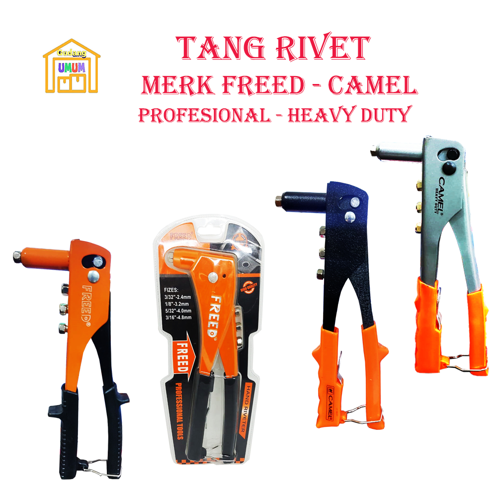 Tang Rivet FREED Varian 4 Type FREED -CAMEL-Tang Rivet CAMEL-Tang CAMEL -Tang Rivet