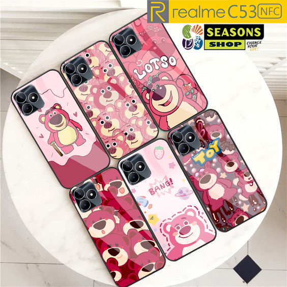 Softcase Realme C53 NFC Terbaru - Softcase kaca Realme C53 - Softcase Glass Glitter Realme C53 - Sof