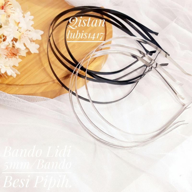 Bando Besi Pipih|Bando lidi 5mm dan 10mm /10 pcs