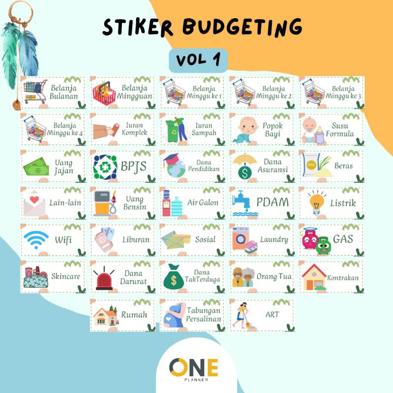 

STIKER BUDGETING Vol. 1